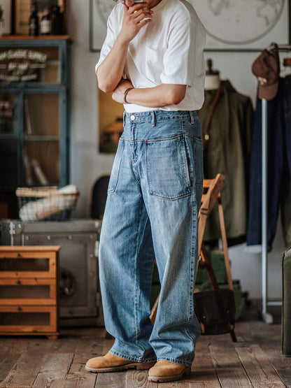 1937 Baggy Fit Denim Work Pants