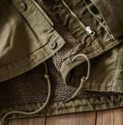 Sherpa Lined Deck Jacket