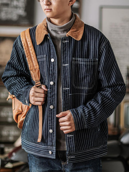 DENIM CHORE COAT