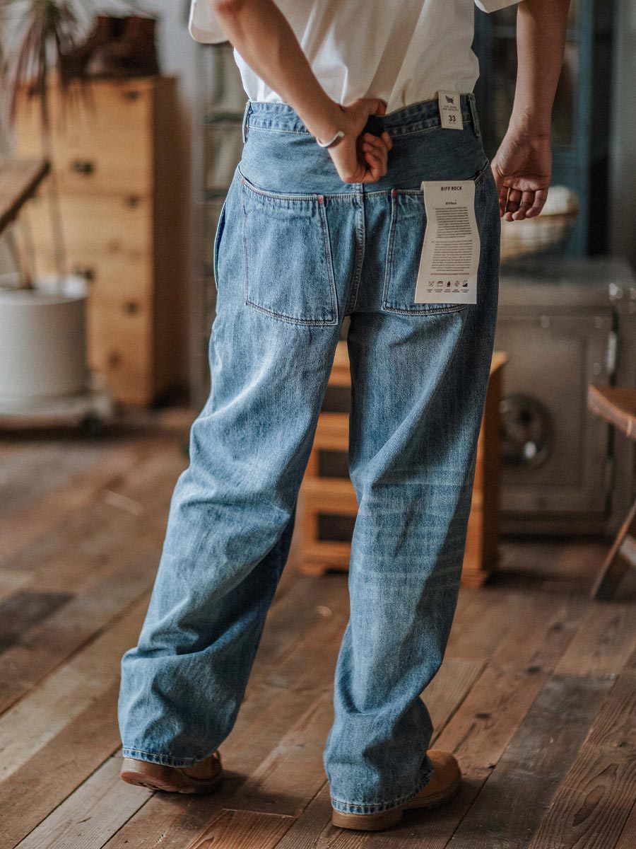 1937 Baggy Fit Denim Work Pants