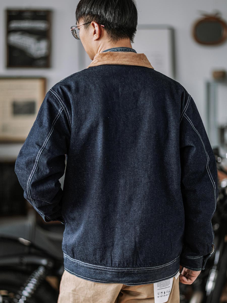 DENIM CHORE COAT