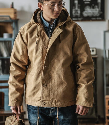 Sherpa Lined Deck Jacket