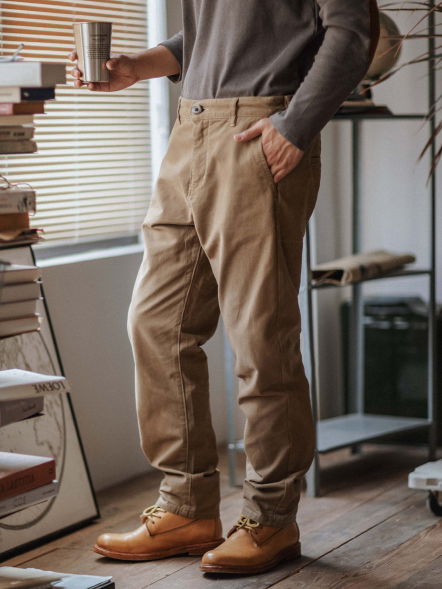 WASHED CHINO PANT