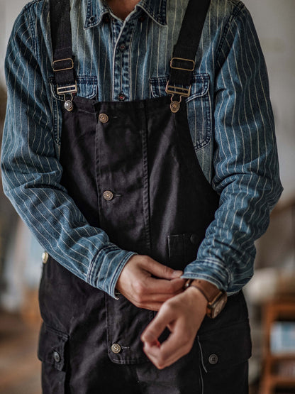 Pockets Dungaree Bibs Overall