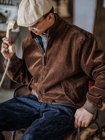 G9 HARRINGTON CORDUROY JACKET