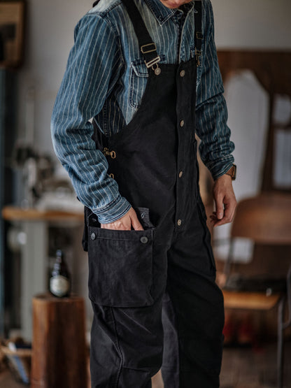 Pockets Dungaree Bibs Overall