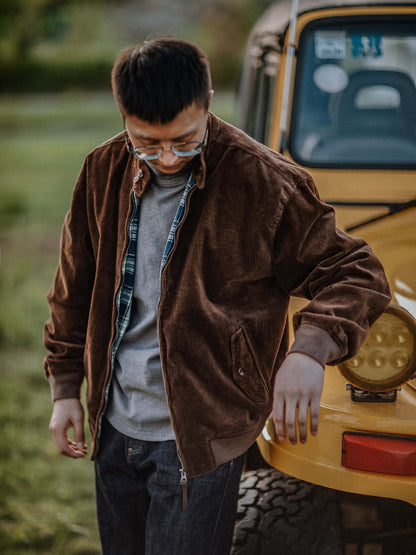 G9 HARRINGTON CORDUROY JACKET