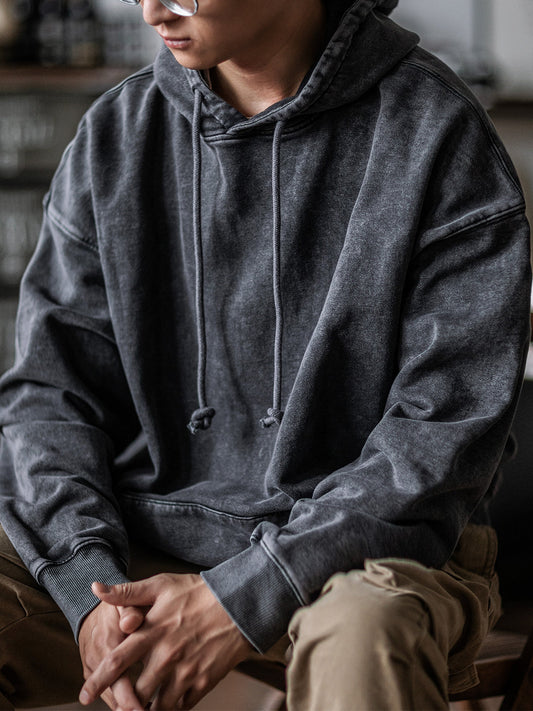 Retro Hooded Sweatshirt