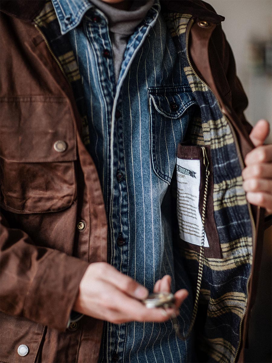 Waxed Canvas Tunics Jacket