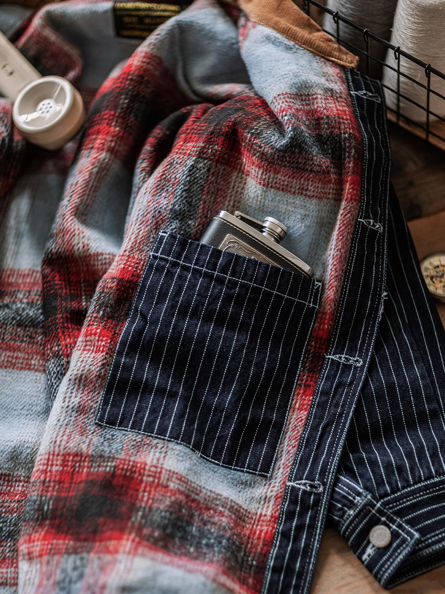 DENIM CHORE COAT
