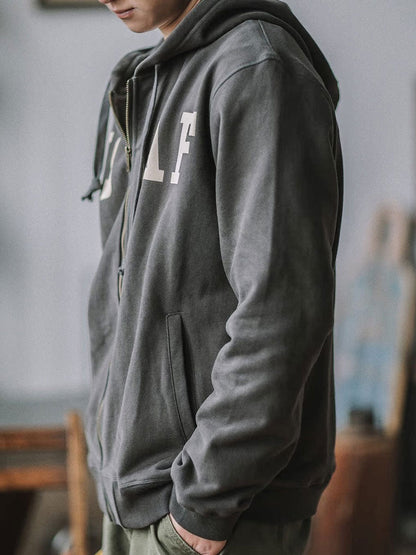 17.5 OZ TERRY FULL-ZIP HOODIE