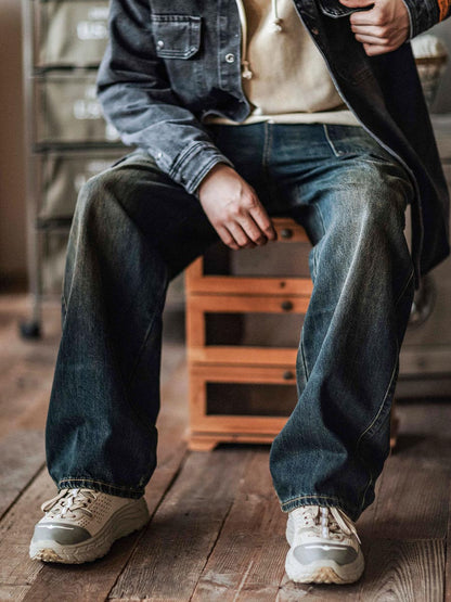 1937 Baggy Fit Denim Work Pants