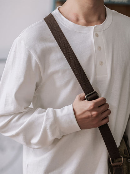 Long Sleeve Henley Shirt
