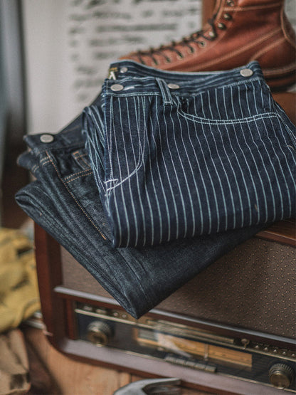 Pinstripe Selvedge Jeans