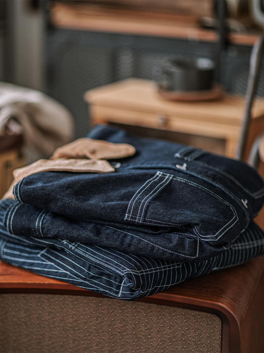 DENIM CHORE COAT