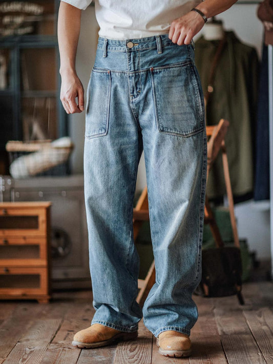 1937 Baggy Fit Denim Work Pants