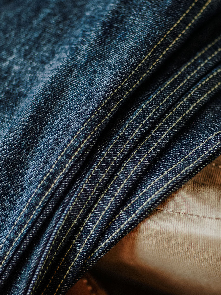 Relaxed Straight Rinse Selvedge Jeans