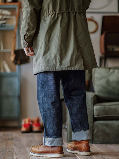 Relaxed Straight Rinse Selvedge Jeans