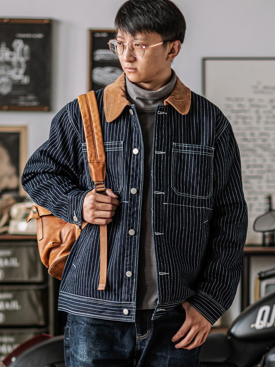 DENIM CHORE COAT