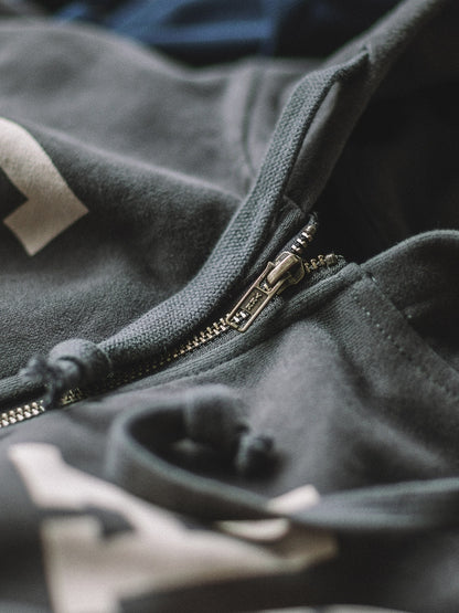 17.5 OZ TERRY FULL-ZIP HOODIE