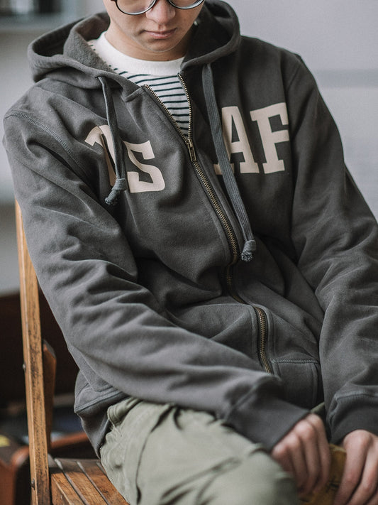 17.5 OZ TERRY FULL-ZIP HOODIE