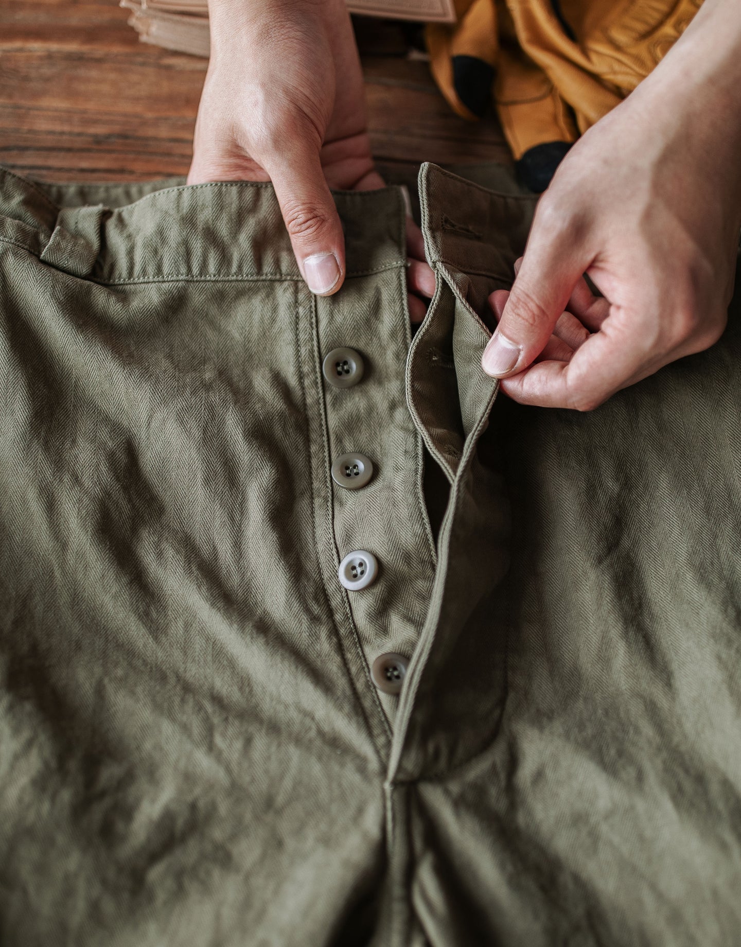 French Army M-47  HBT Field Trousers “Remake”